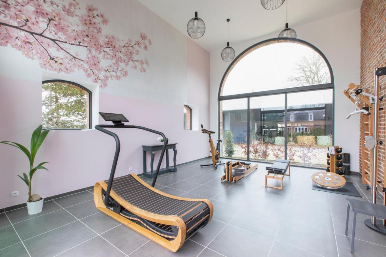 Aux Petits Lapins De Sorval, Sauna Prive, Fitness Selvigny Ngoại thất bức ảnh